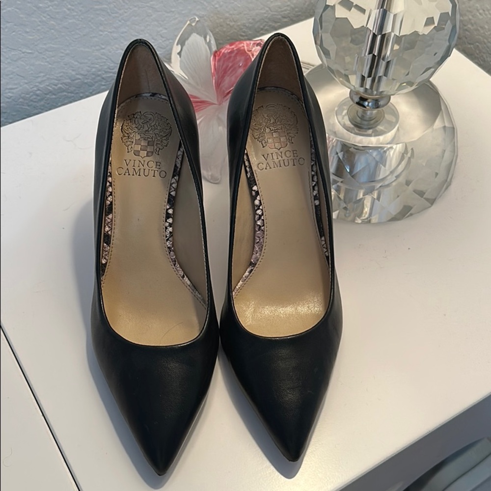 Vince Camuto Black Heels